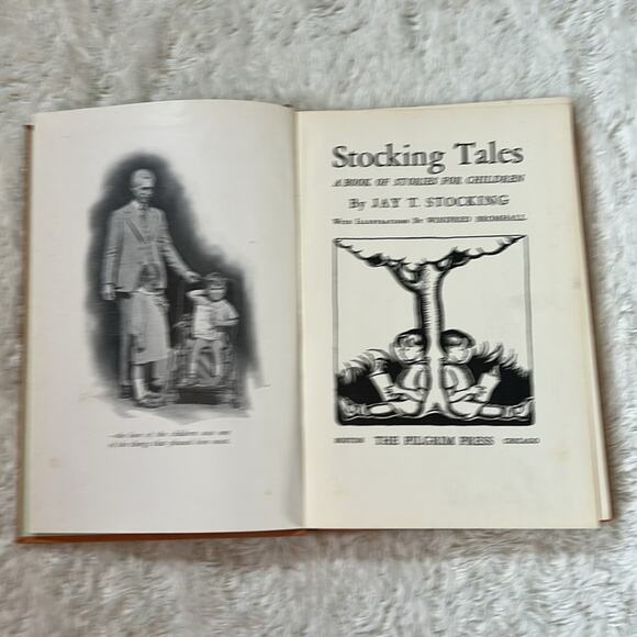 Stocking Tales Jay T Stocking 1937 First Edition - HC GOOD - Picture 3 of 8